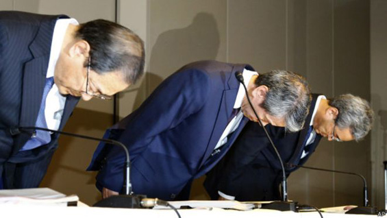 Президент компании Toshiba подал в отставку 