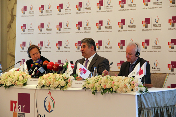 Baku 2015 European Games announces Nar Mobile as Official Partner