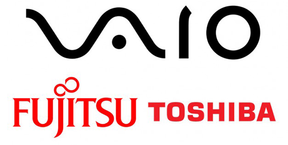 VAIO, Toshiba и Fujitsu